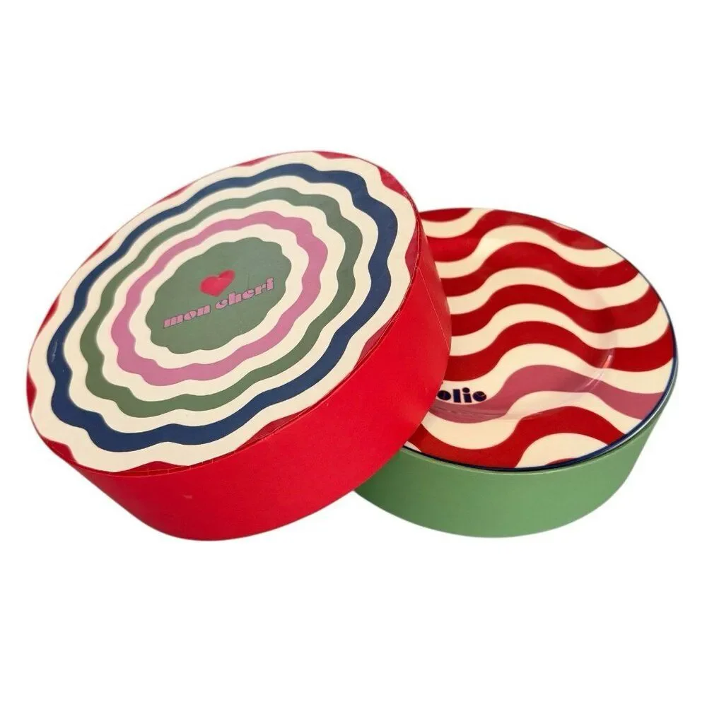 Anthropologie Dessert Canape Plate Set Of 4 By Maeve Gift Side Salad Plates NIB